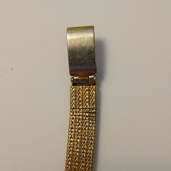 Vtg Elgin Women's Gold Dress Watch Quartz Diamond Black Dial EK230-007 READ - Picture 15 of 15